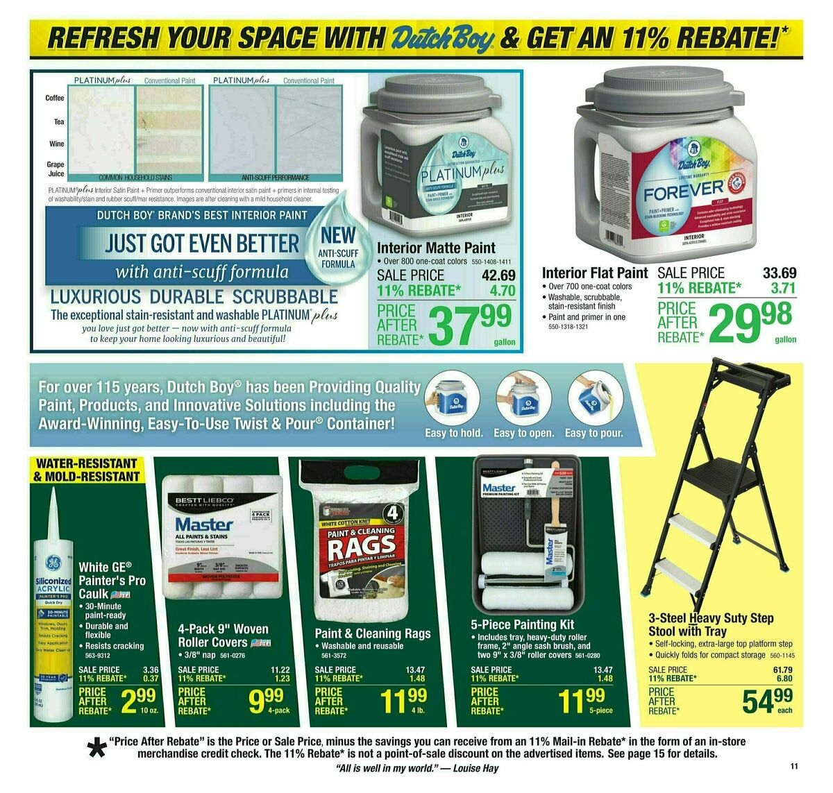 Menards Weekly Ad from November 13