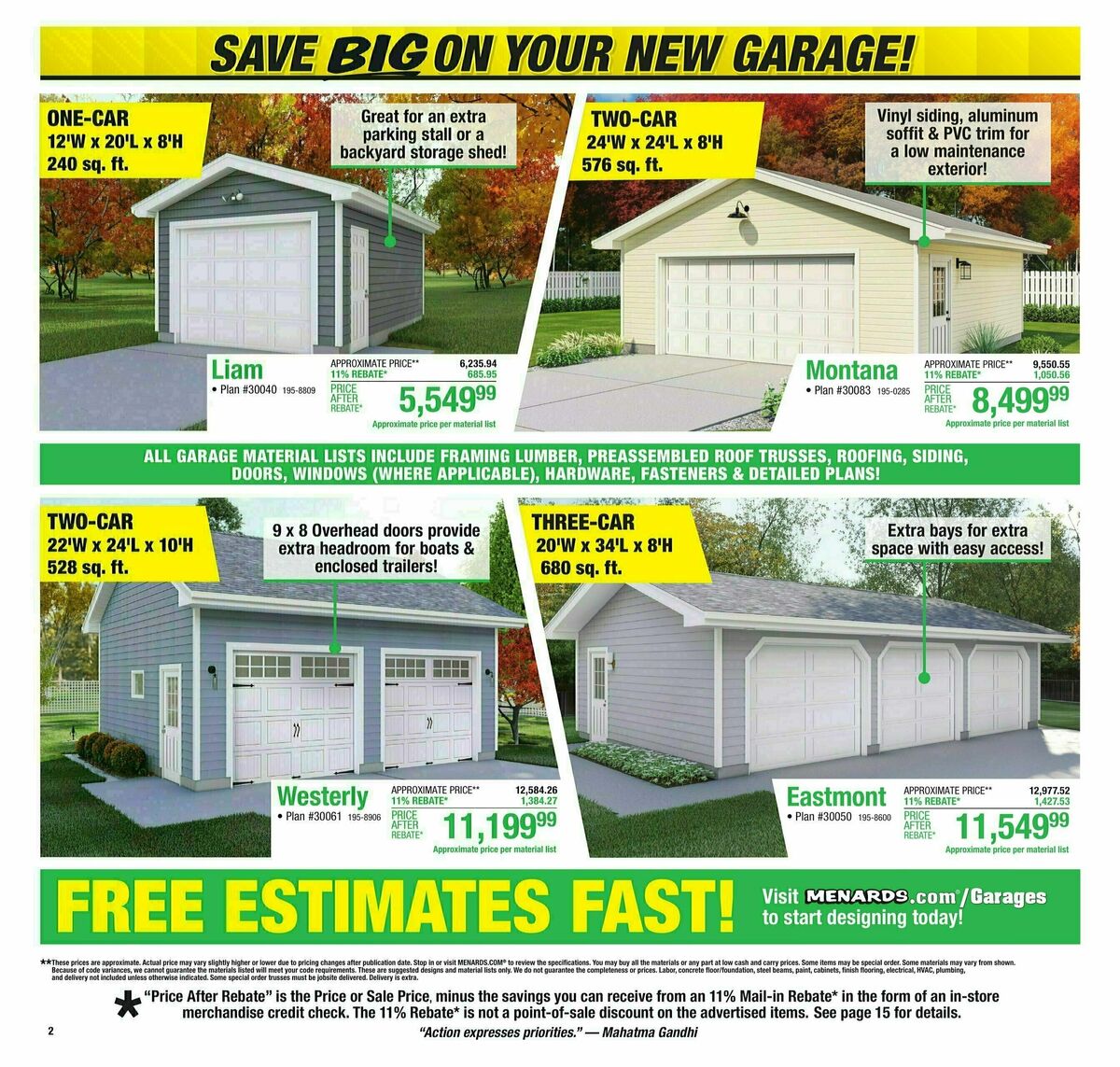 Menards Weekly Ad from November 13