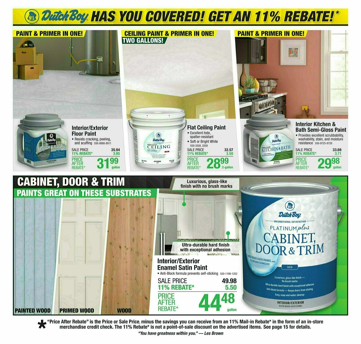 Menards Weekly Ad from November 13