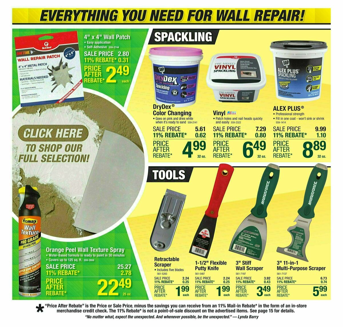 Menards Weekly Ad from November 13