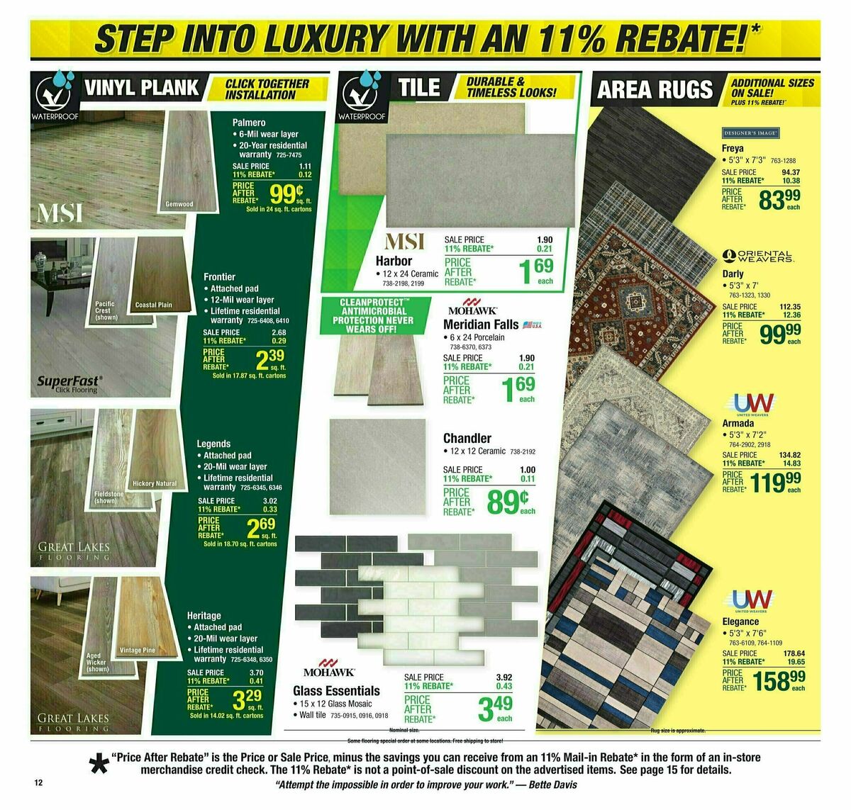 Menards Weekly Ad from November 13