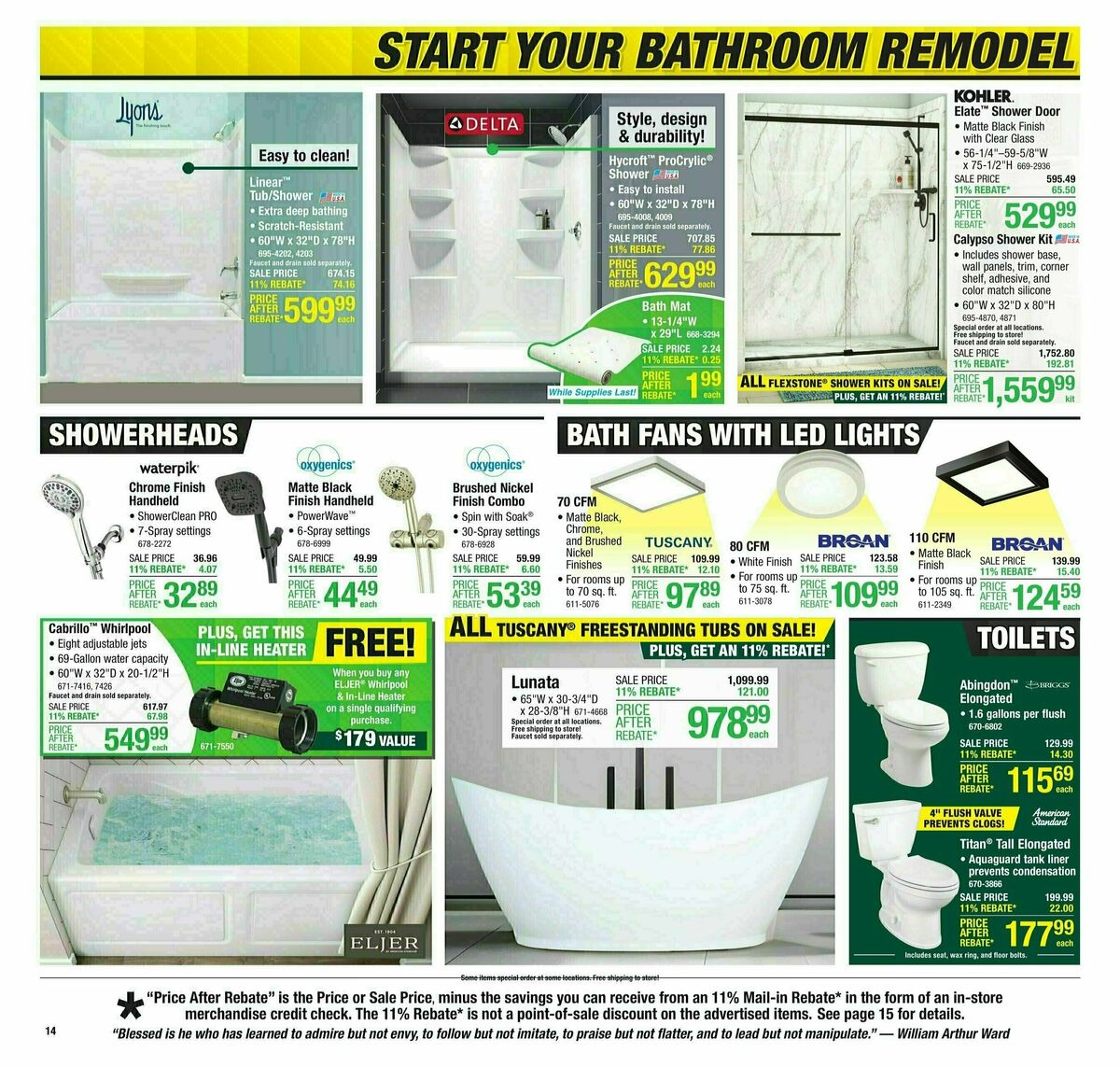 Menards Weekly Ad from November 13