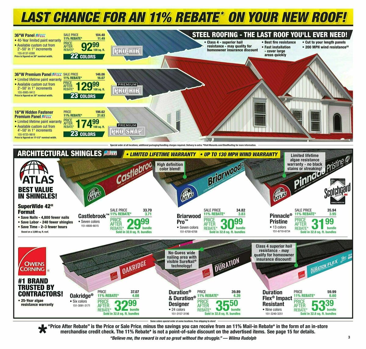 Menards Weekly Ad from November 13