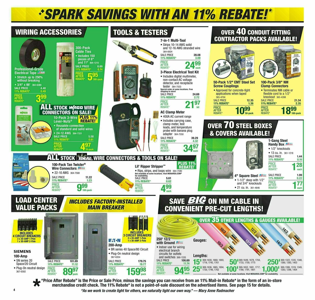 Menards Weekly Ad from November 13