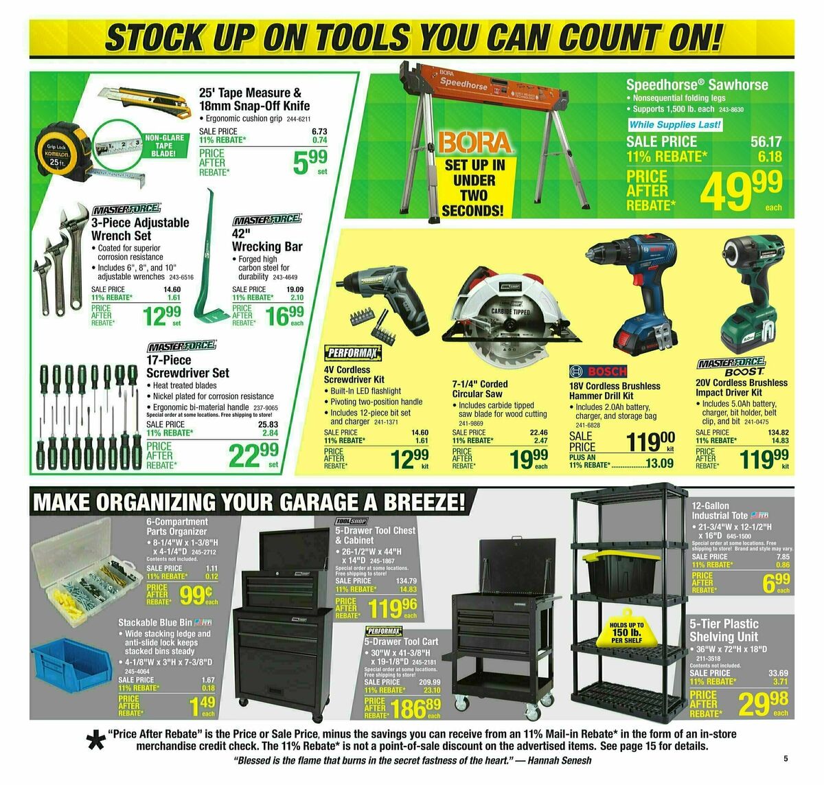 Menards Weekly Ad from November 13