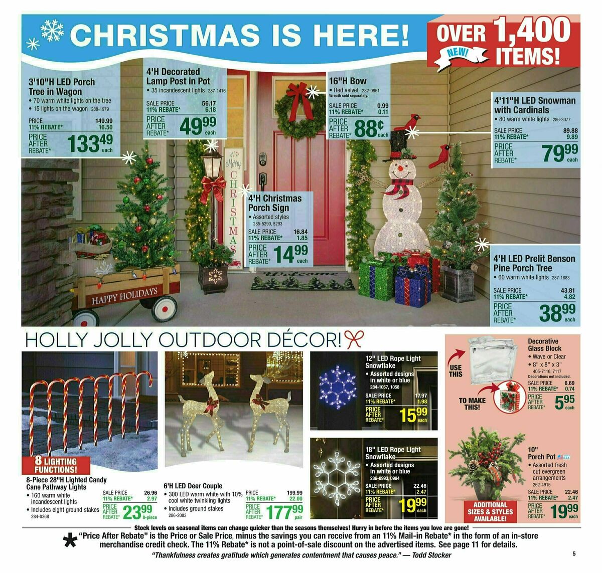 Menards Weekly Ad from November 20