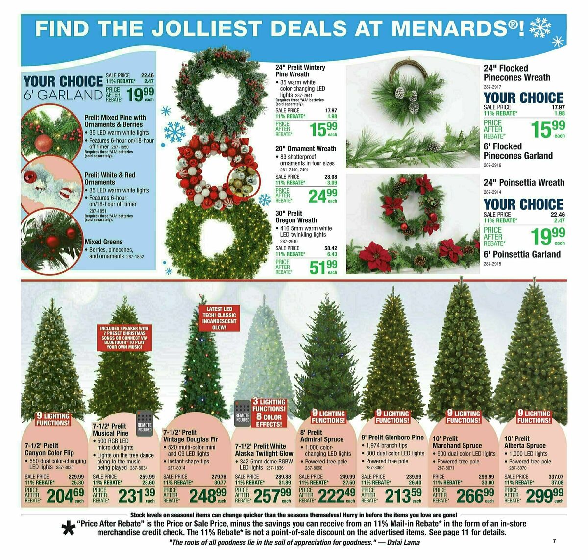 Menards Weekly Ad from November 20