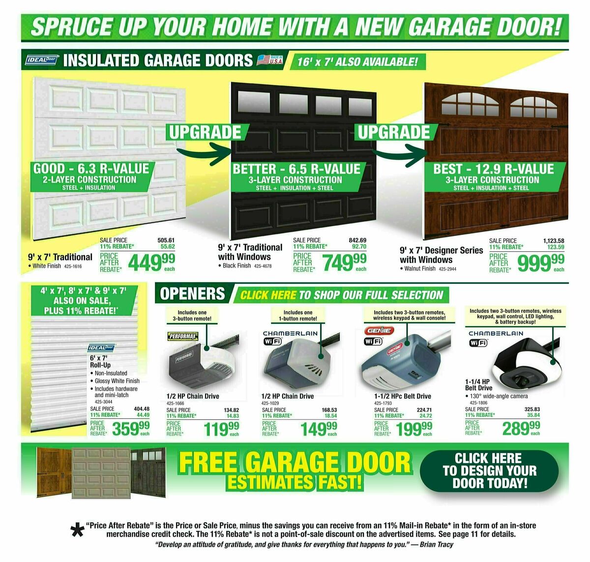 Menards Weekly Ad from November 20