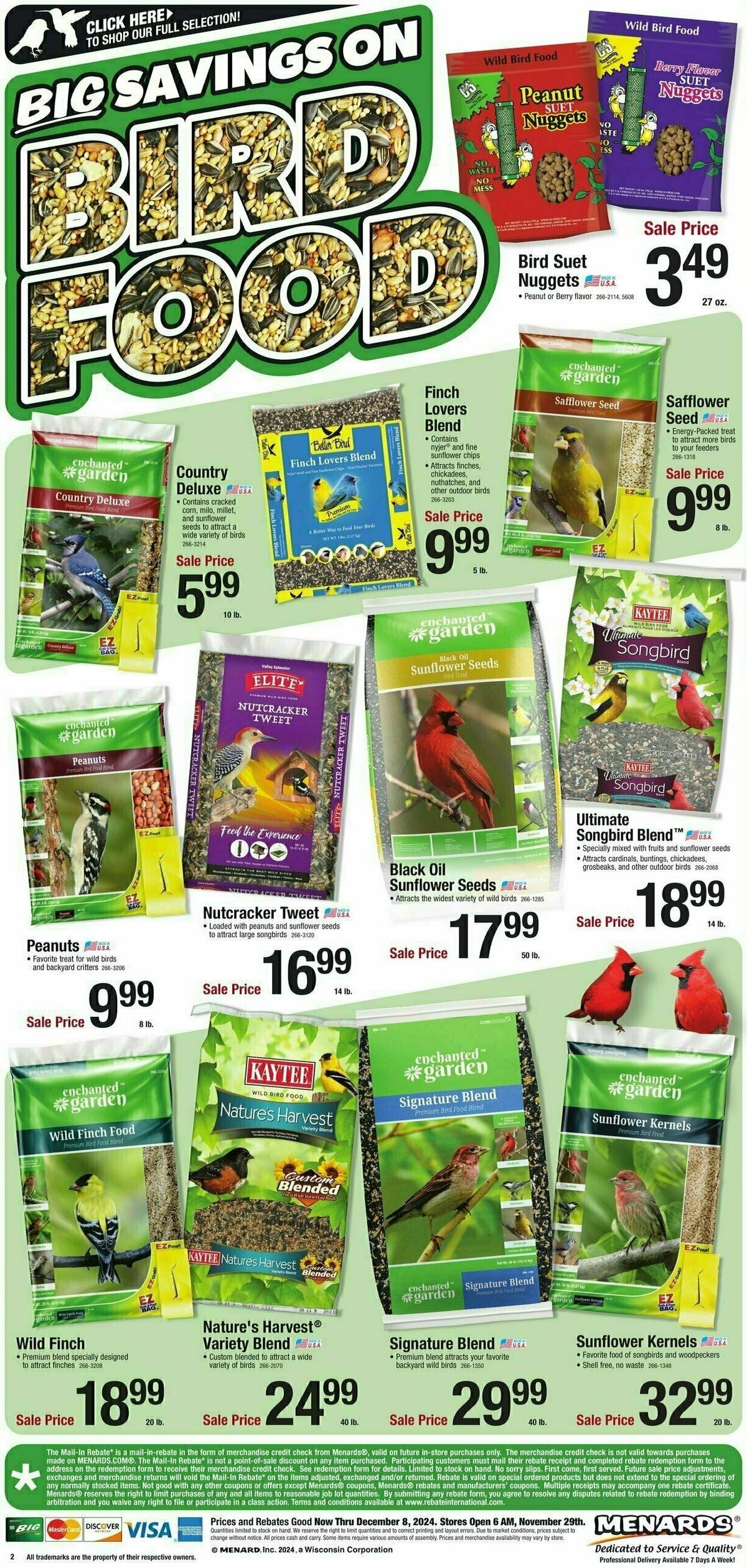 Menards Home Essentials Weekly Ad from November 29