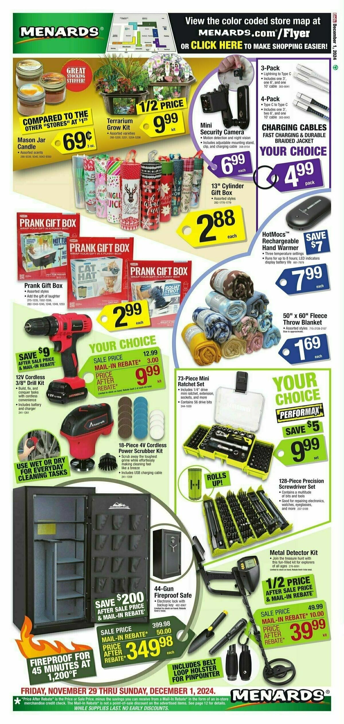 Menards Black Friday Sale Weekly Ad from November 28