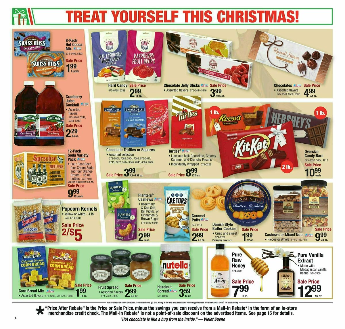 Menards Christmas Home & Gift Sale Weekly Ad from November 29