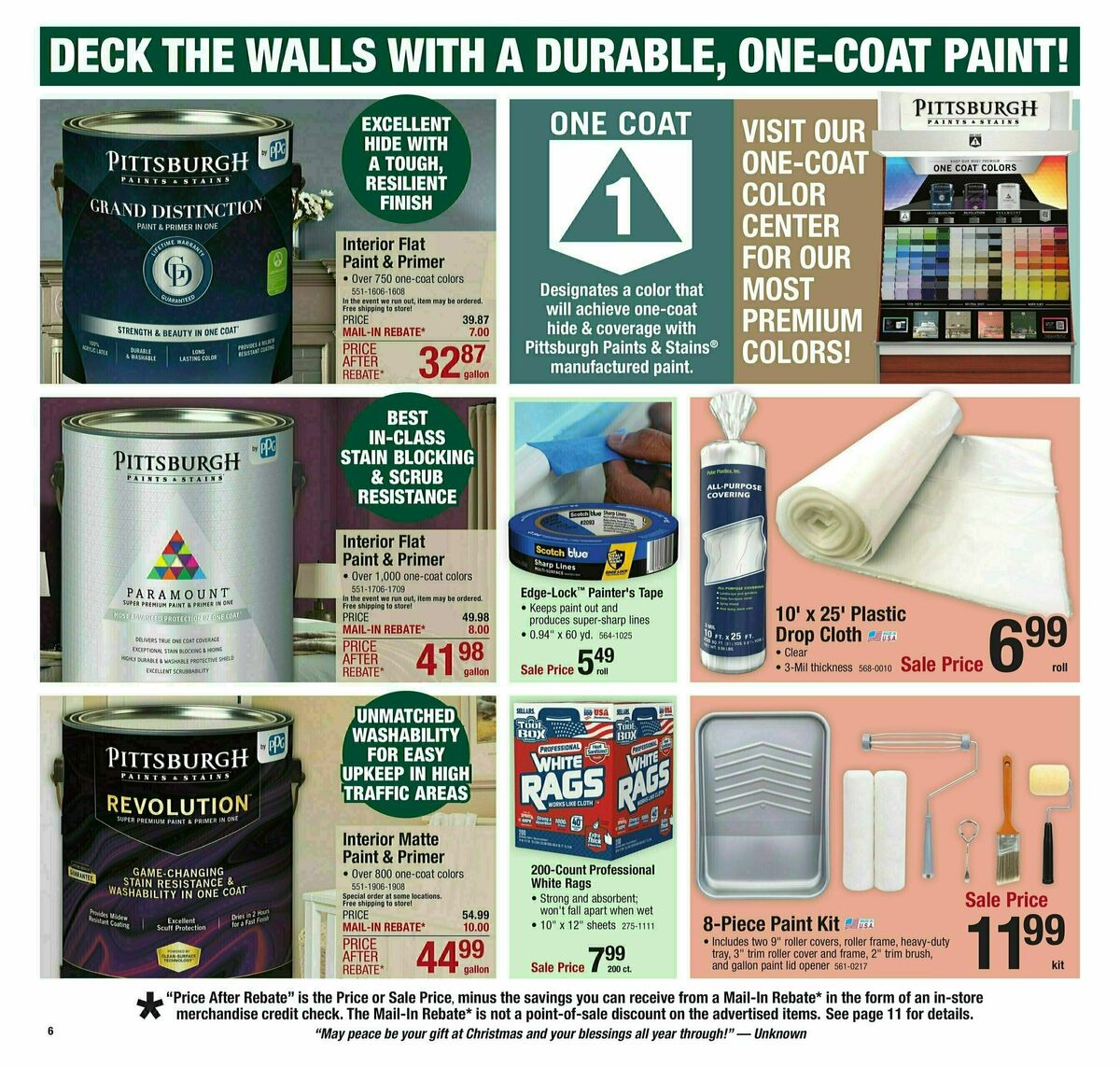 Menards Last Minute Gift Sale Weekly Ad from December 11