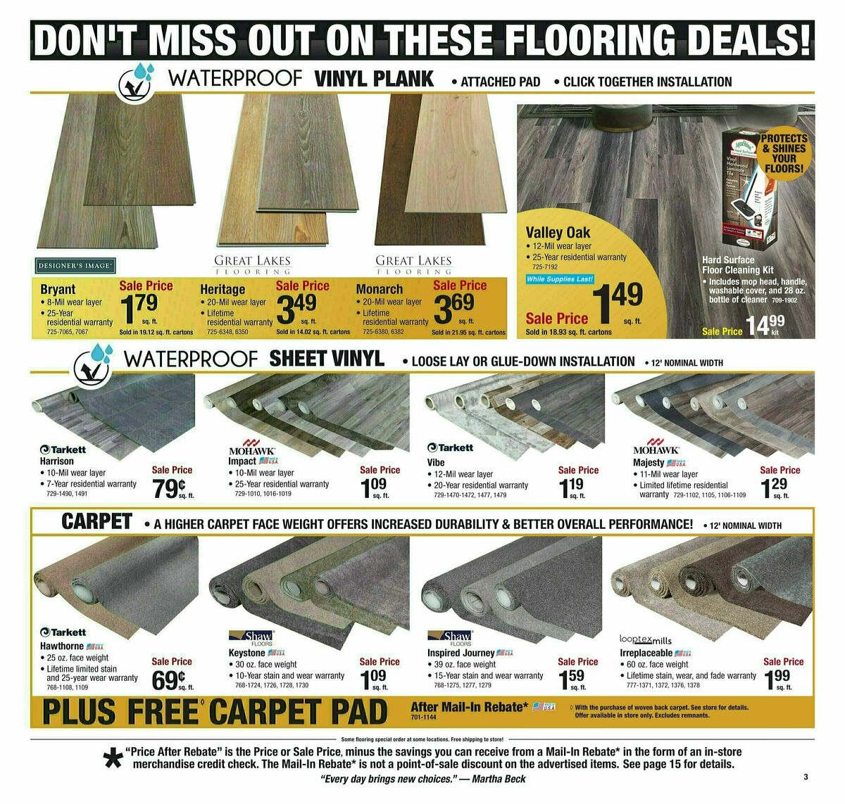 Menards Weekly Ad from December 18