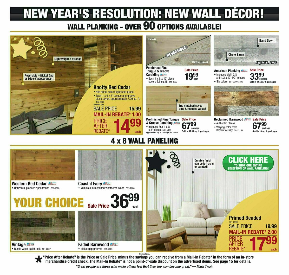 Menards Weekly Ad from December 18