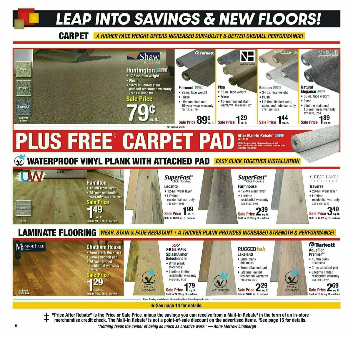 Menards Weekly Ad from January 1