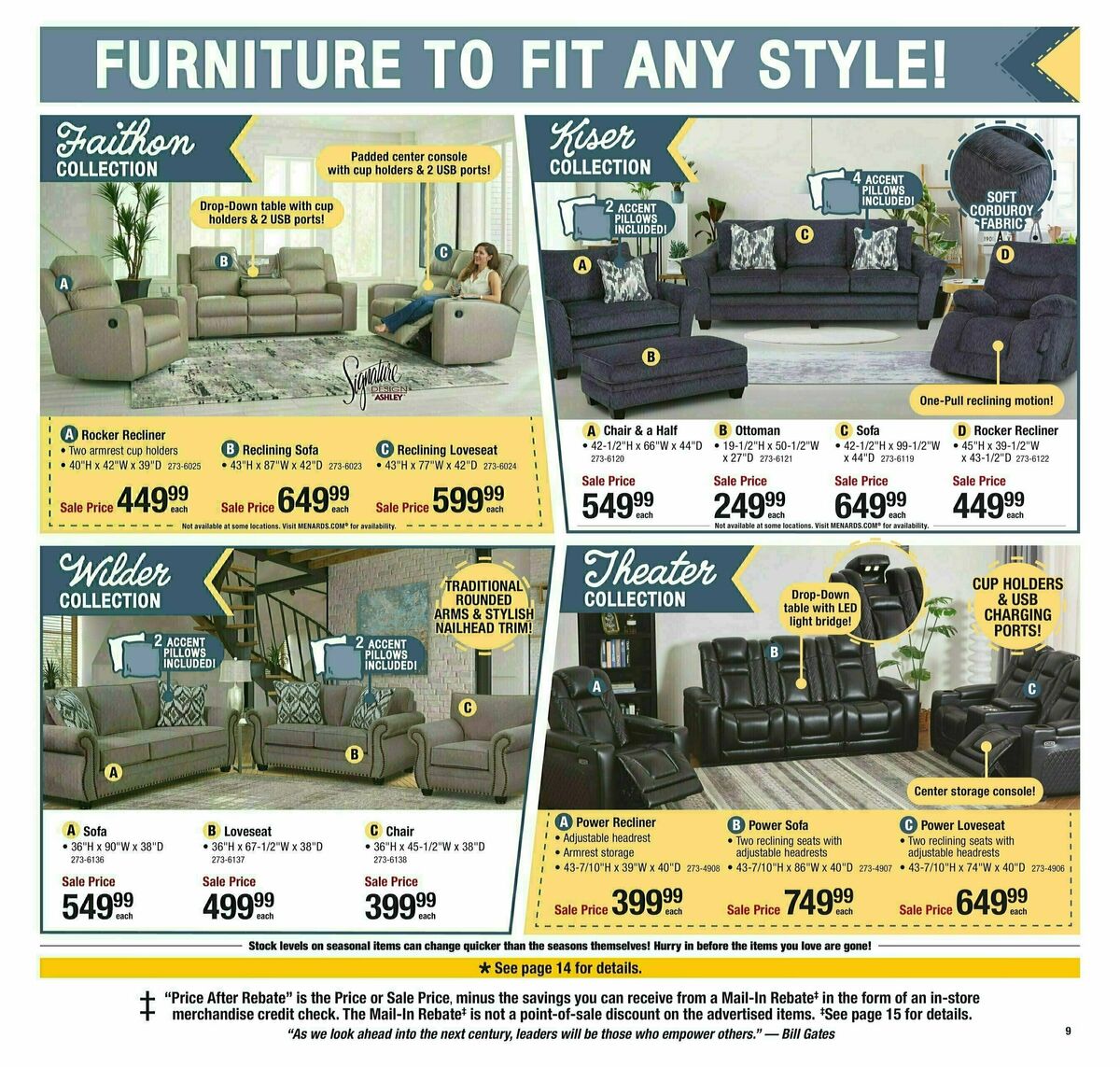 Menards Weekly Ad from January 1