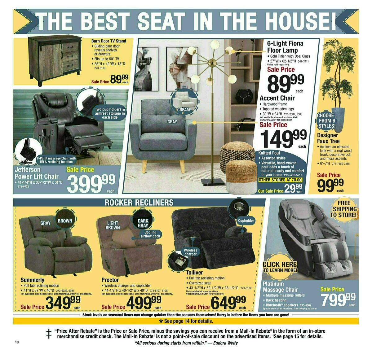 Menards Weekly Ad from January 1