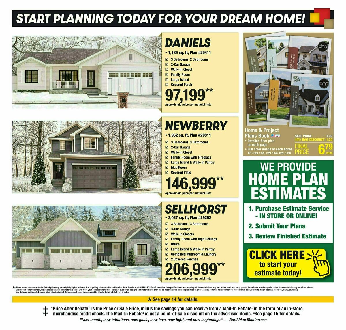 Menards Weekly Ad from January 1