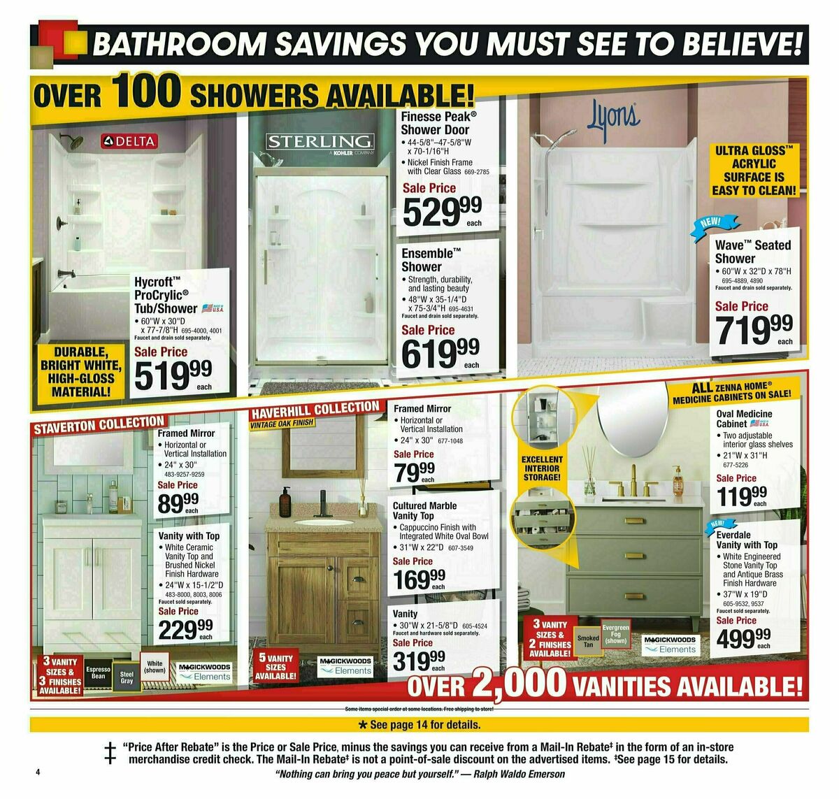 Menards Weekly Ad from January 1