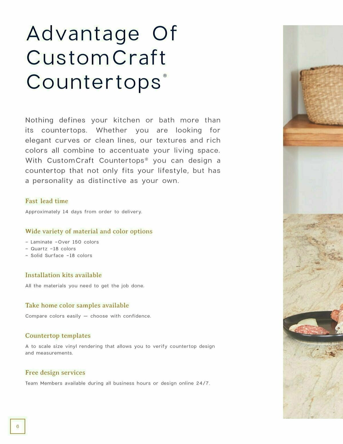 Menards Customcraft Catalog Weekly Ad from January 1