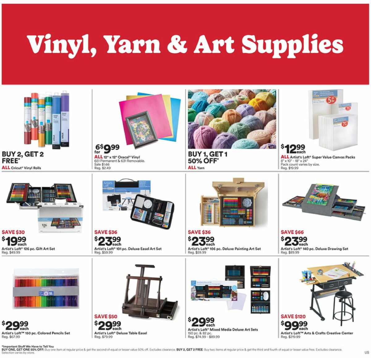 Michaels Weekly Ad from December 25