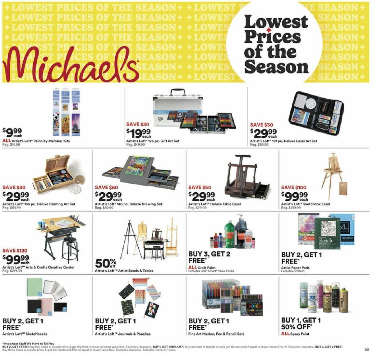 Michaels Weekly Ad from March 17