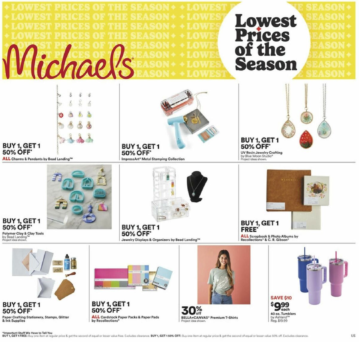 Michaels Weekly Ad from March 17