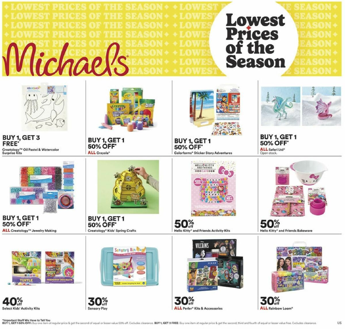 Michaels Weekly Ad from March 17