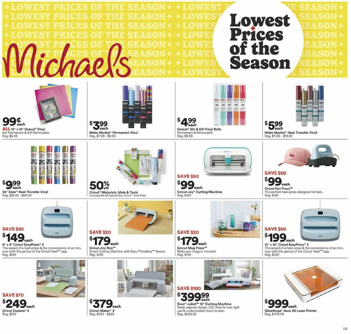 Michaels Weekly Ad from March 17