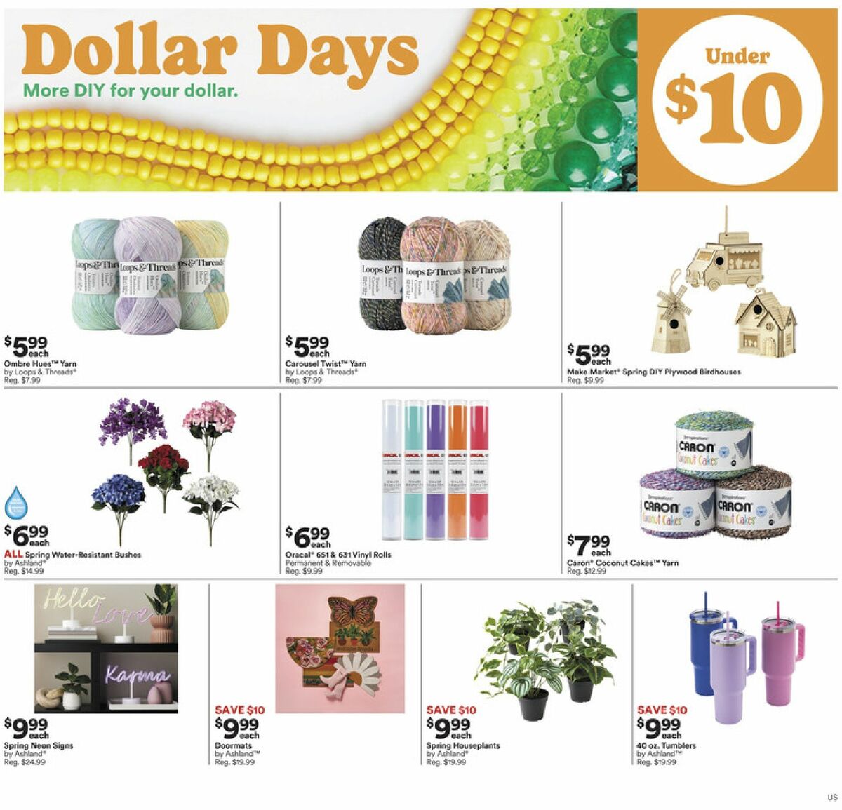 Michaels Weekly Ad from March 31