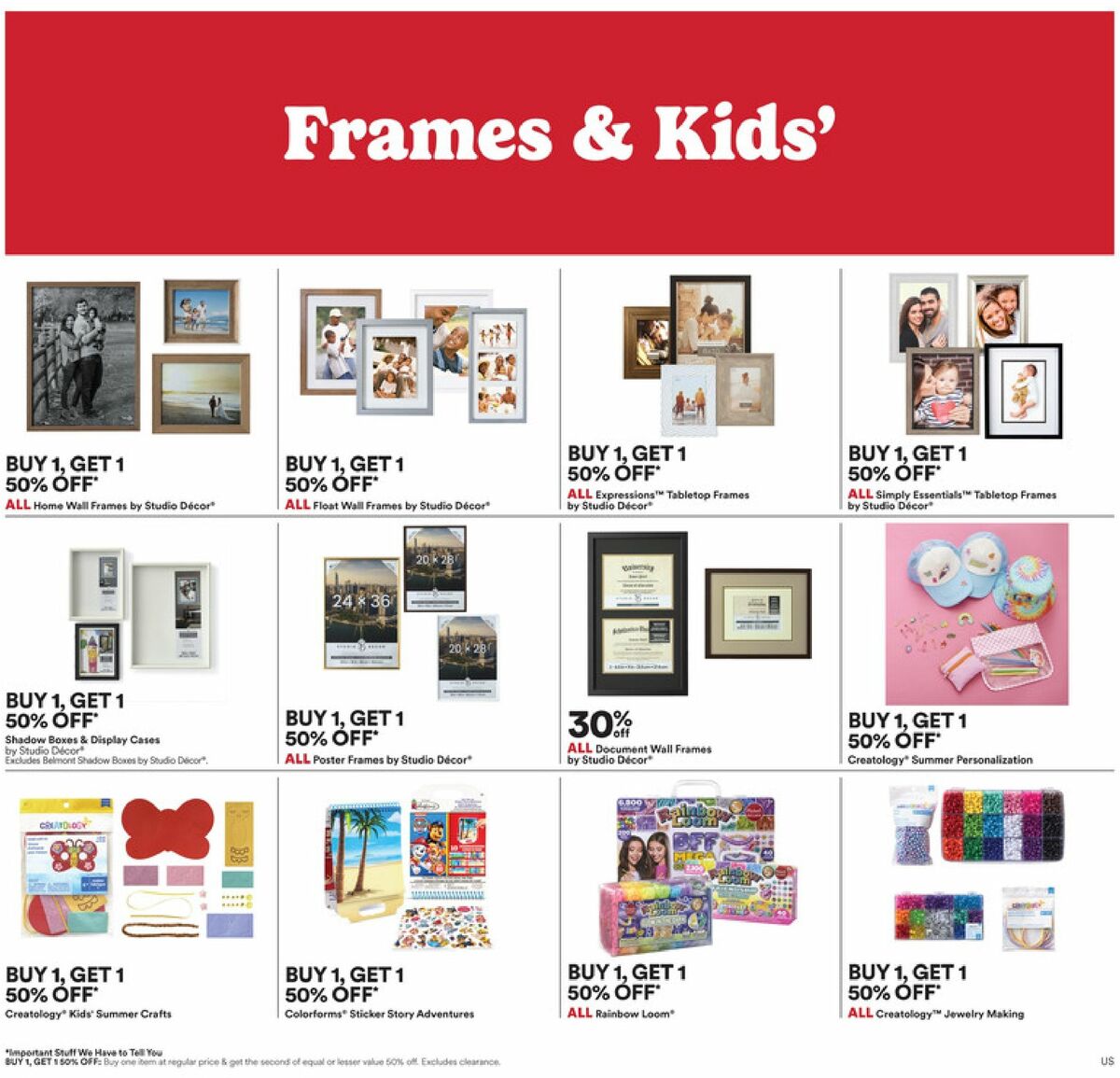 Michaels Weekly Ad from May 12