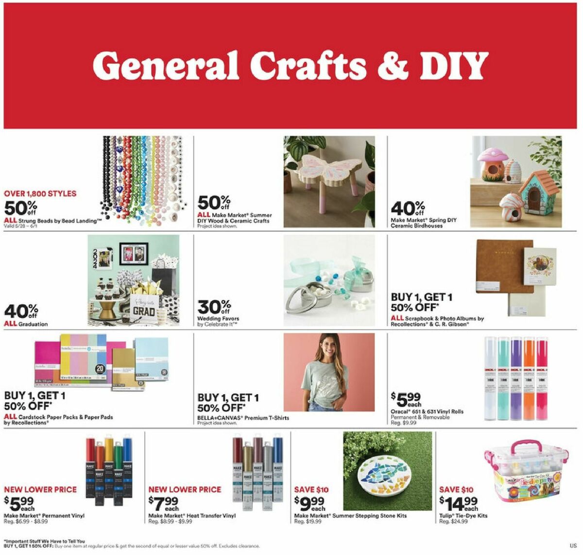 Michaels Weekly Ad from May 26