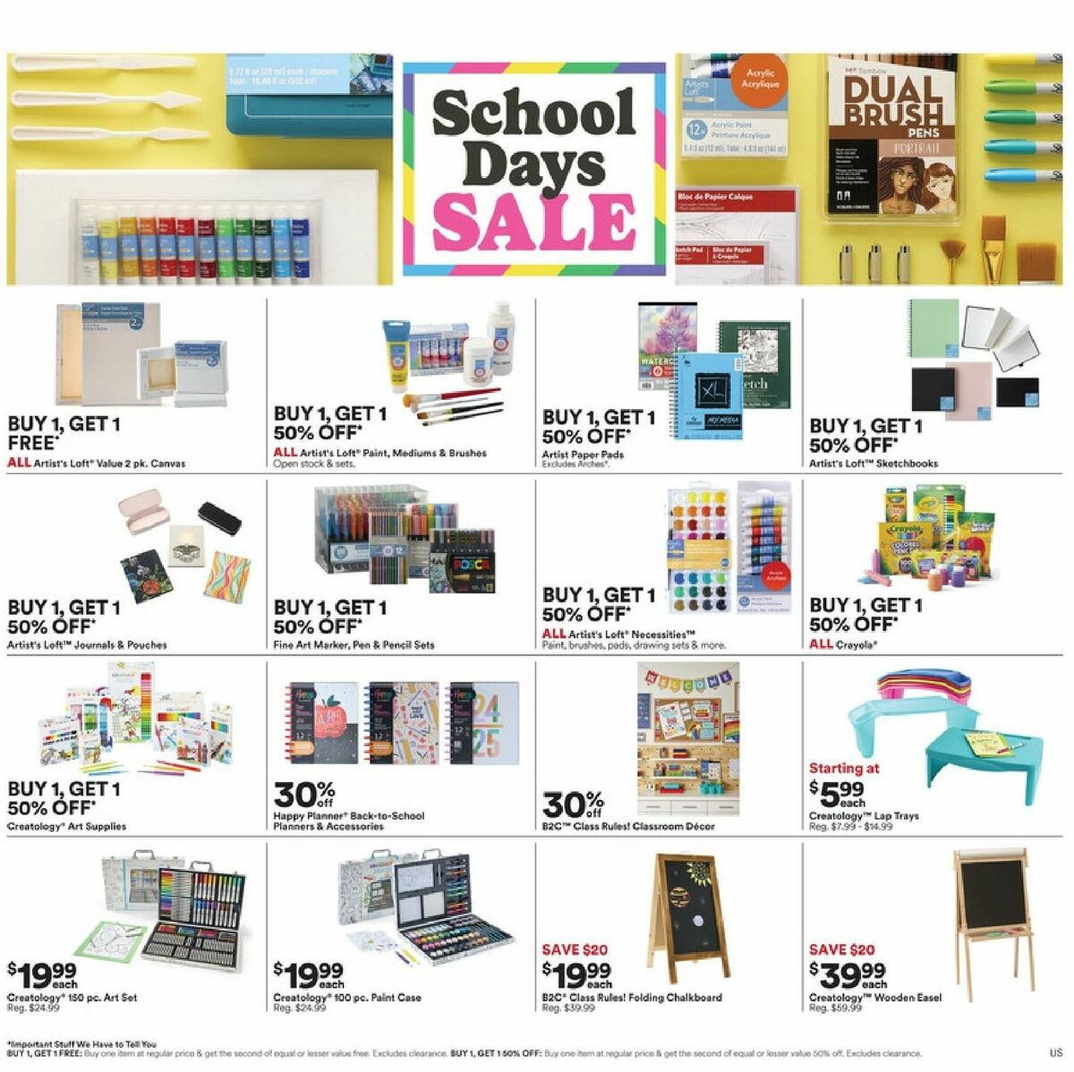 Michaels Weekly Ad from July 14