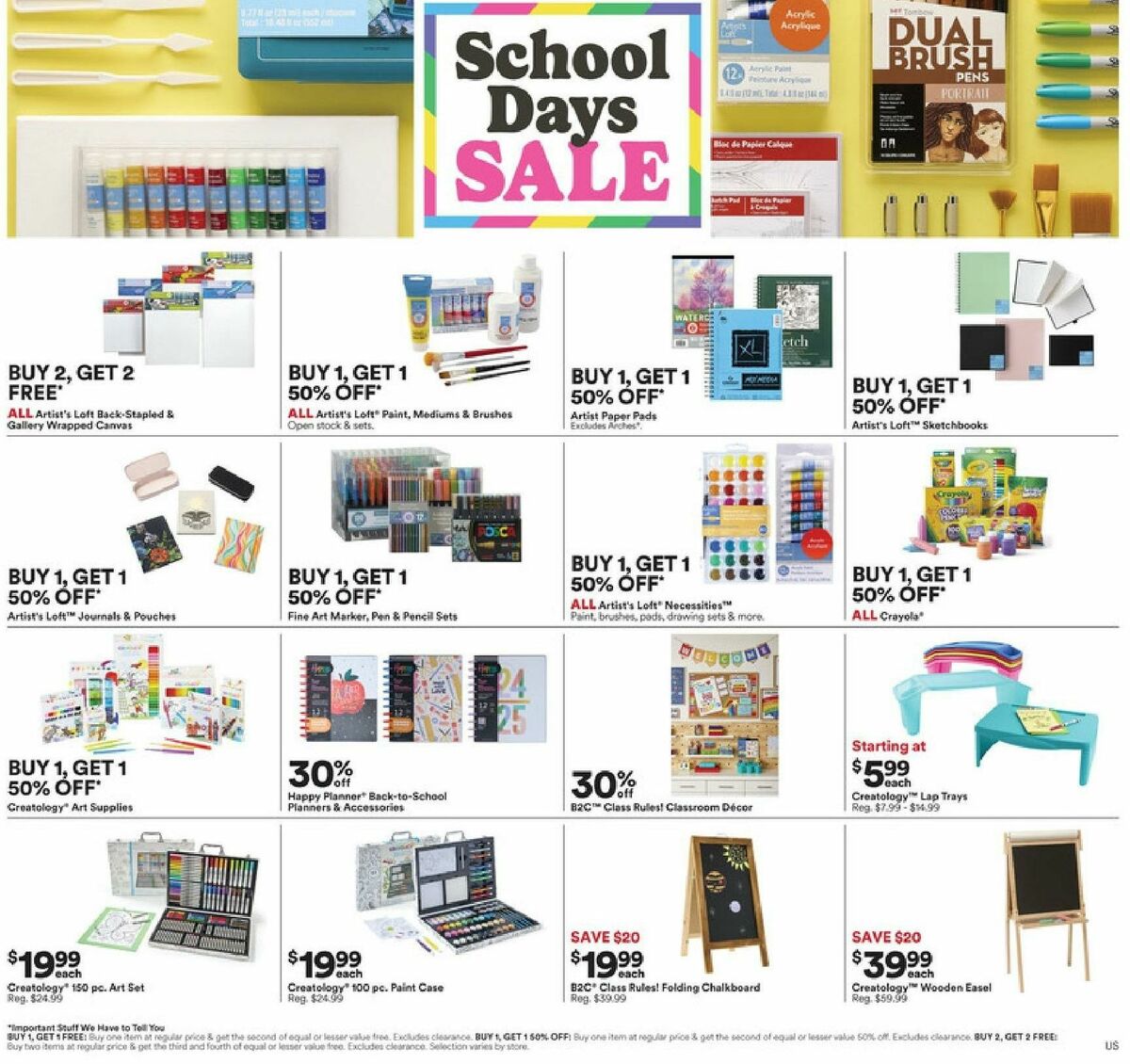 Michaels Weekly Ad from July 21