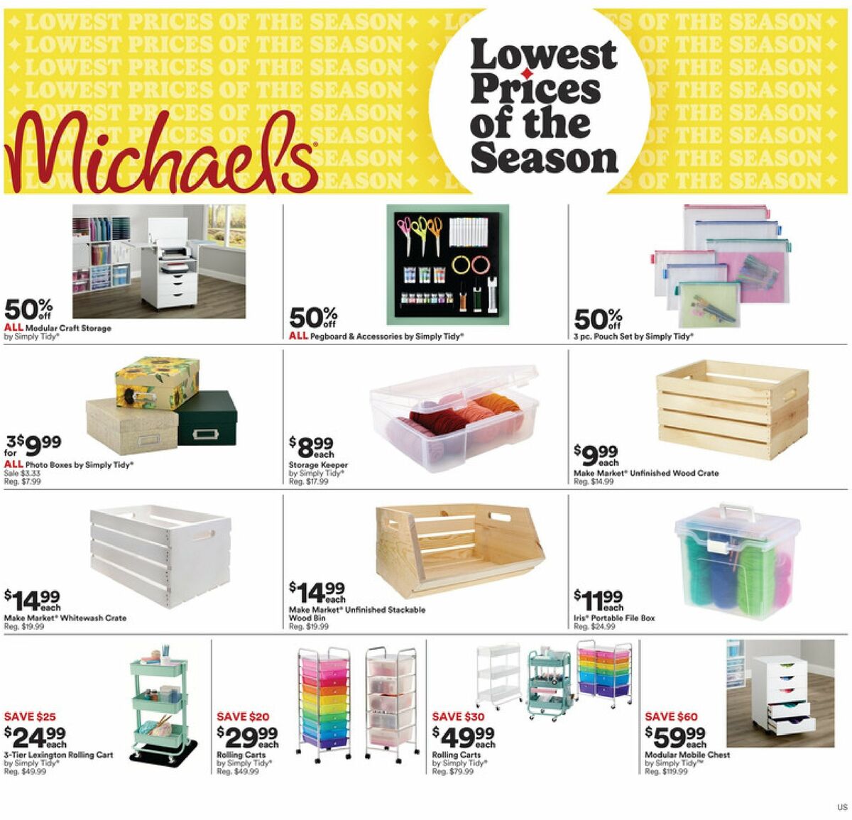 Michaels Weekly Ad from September 13