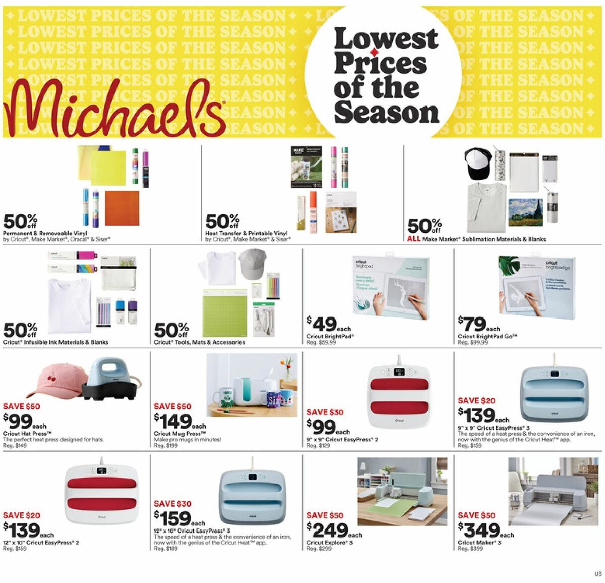 Michaels Weekly Ad from September 13