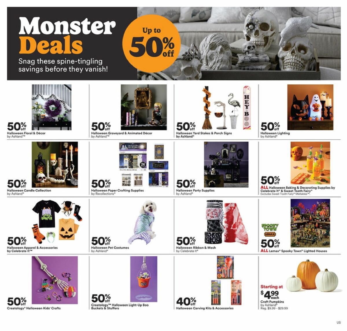 Michaels Weekly Ad from October 20