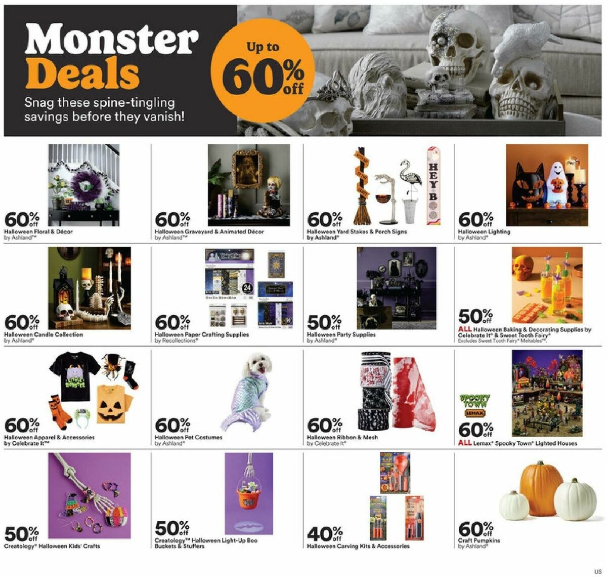 Michaels Weekly Ad from October 27