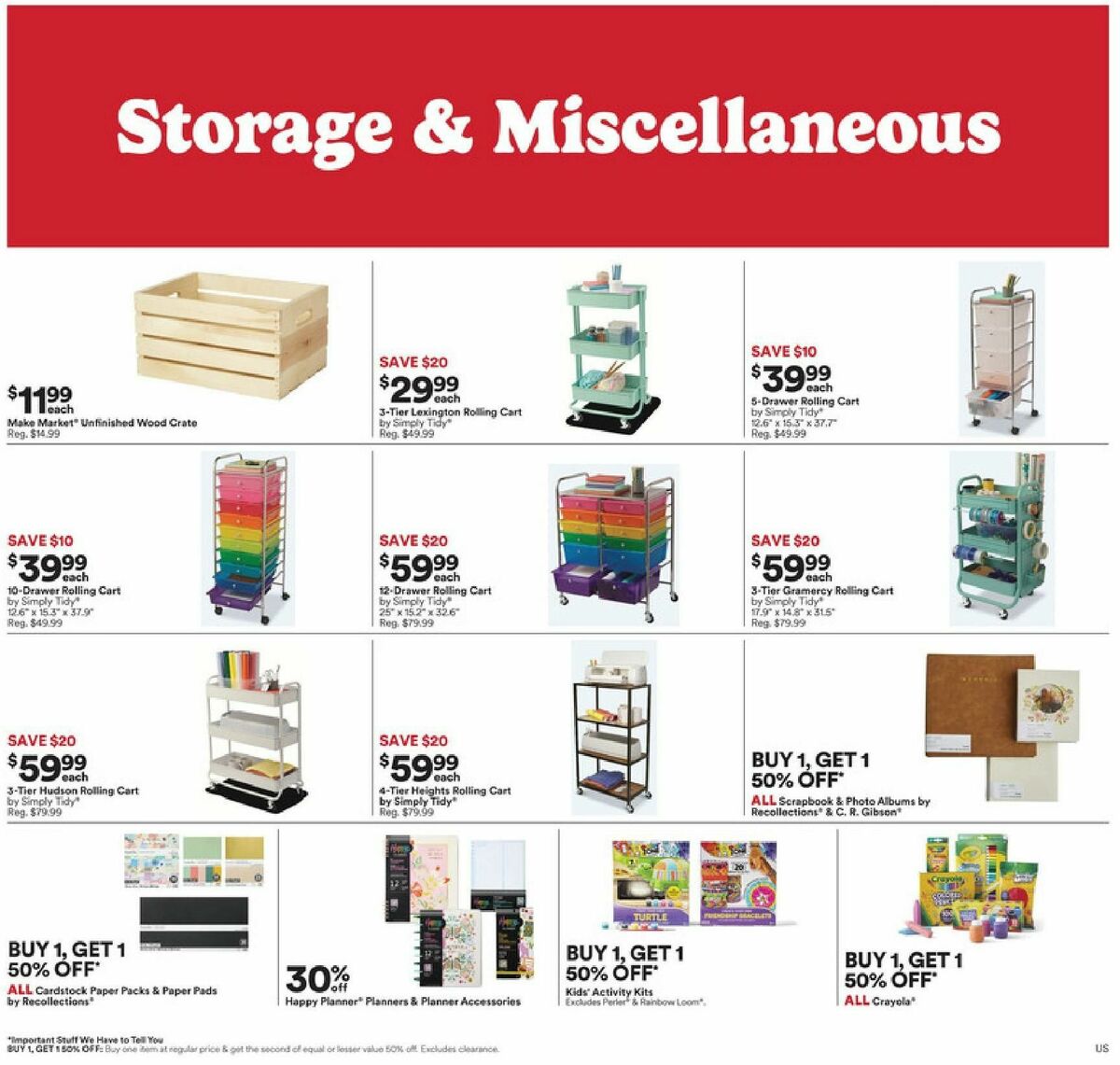 Michaels Weekly Ad from November 3