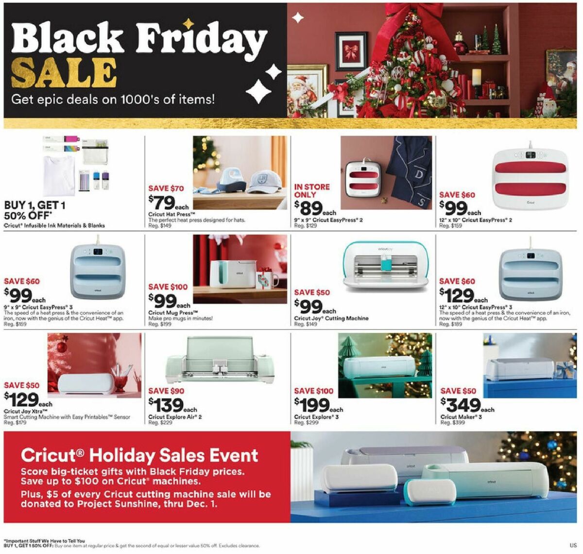 Michaels Weekly Ad from November 22