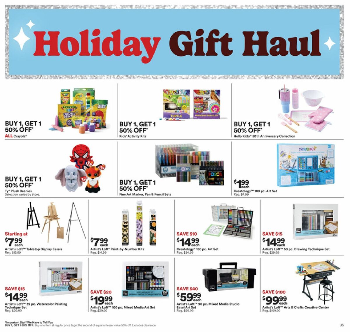 Michaels Weekly Ad from December 22