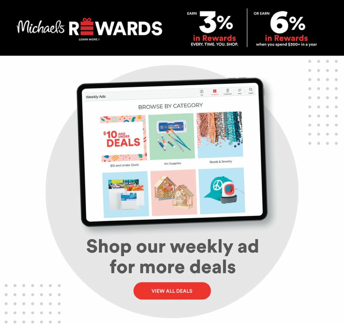 Michaels Weekly Ad from December 22