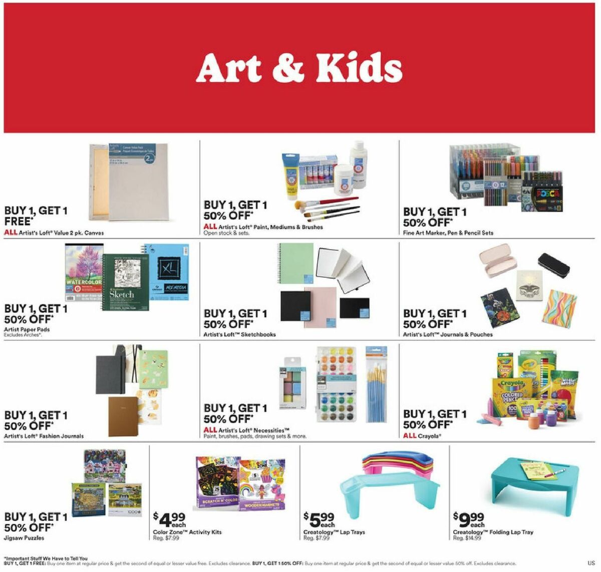 Michaels Weekly Ad from January 5