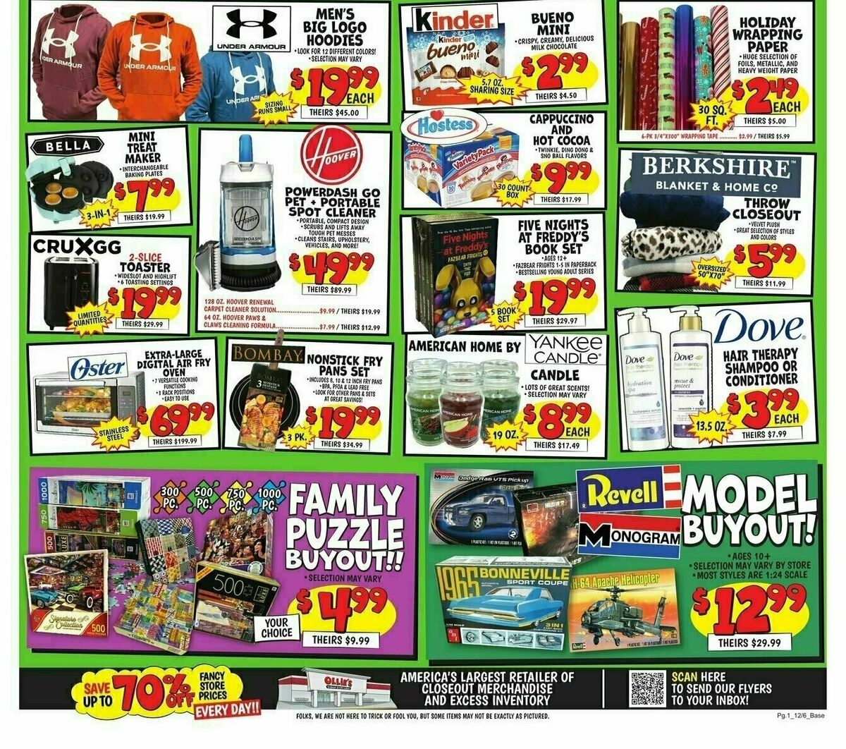 Ollie's Bargain Outlet Weekly Ad from December 6