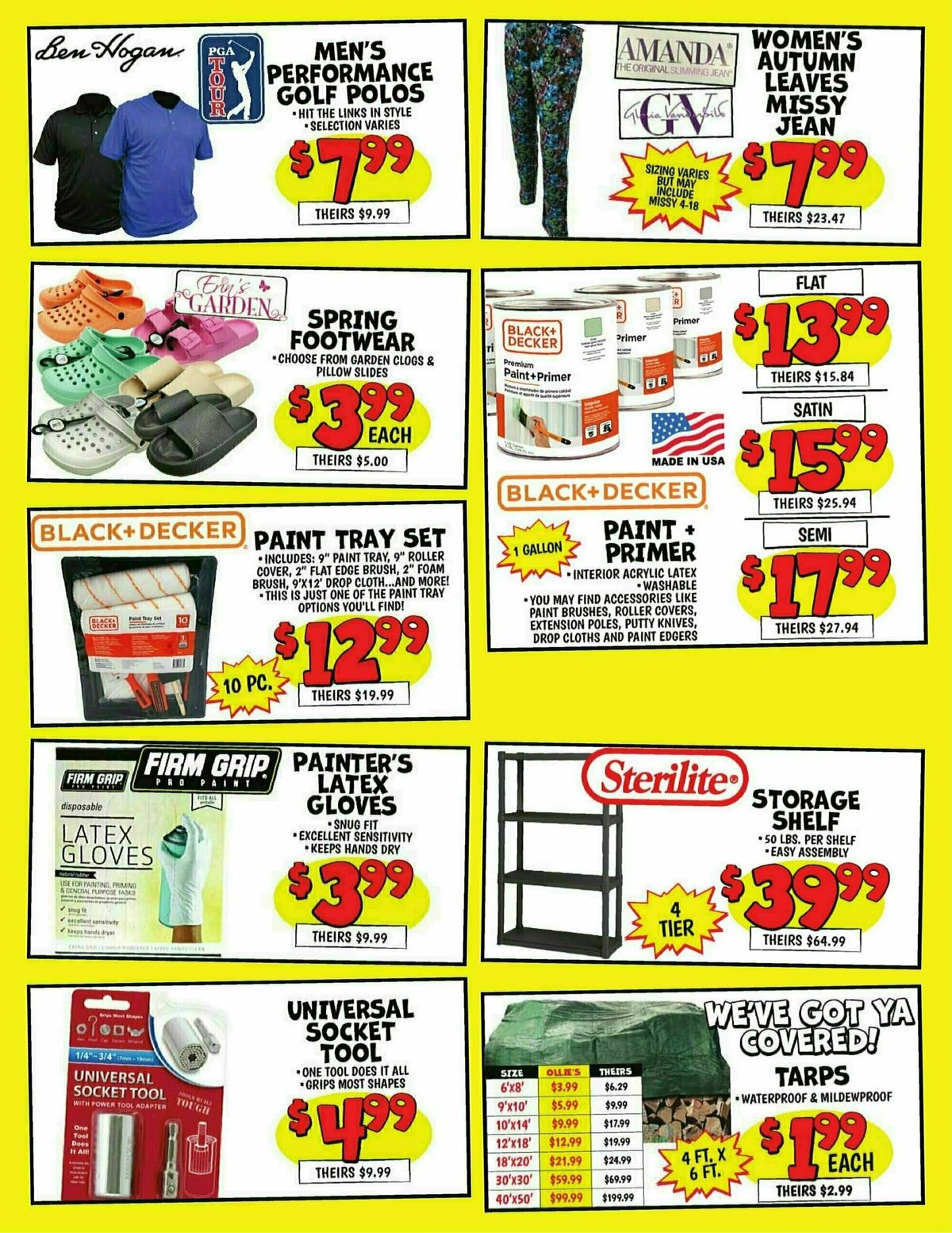 Ollie's Bargain Outlet Weekly Ad from April 26