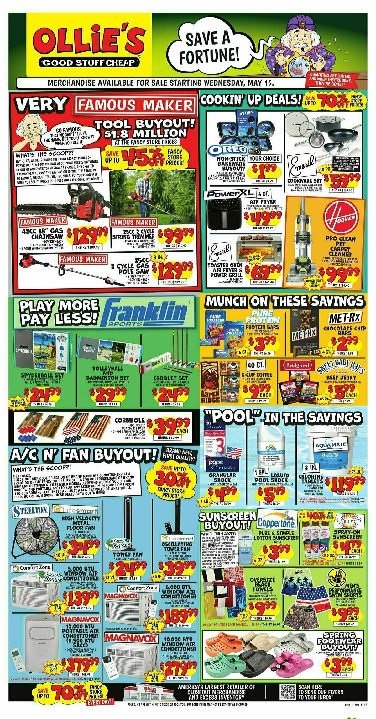 Ollie's Bargain Outlet Weekly Ad from May 15