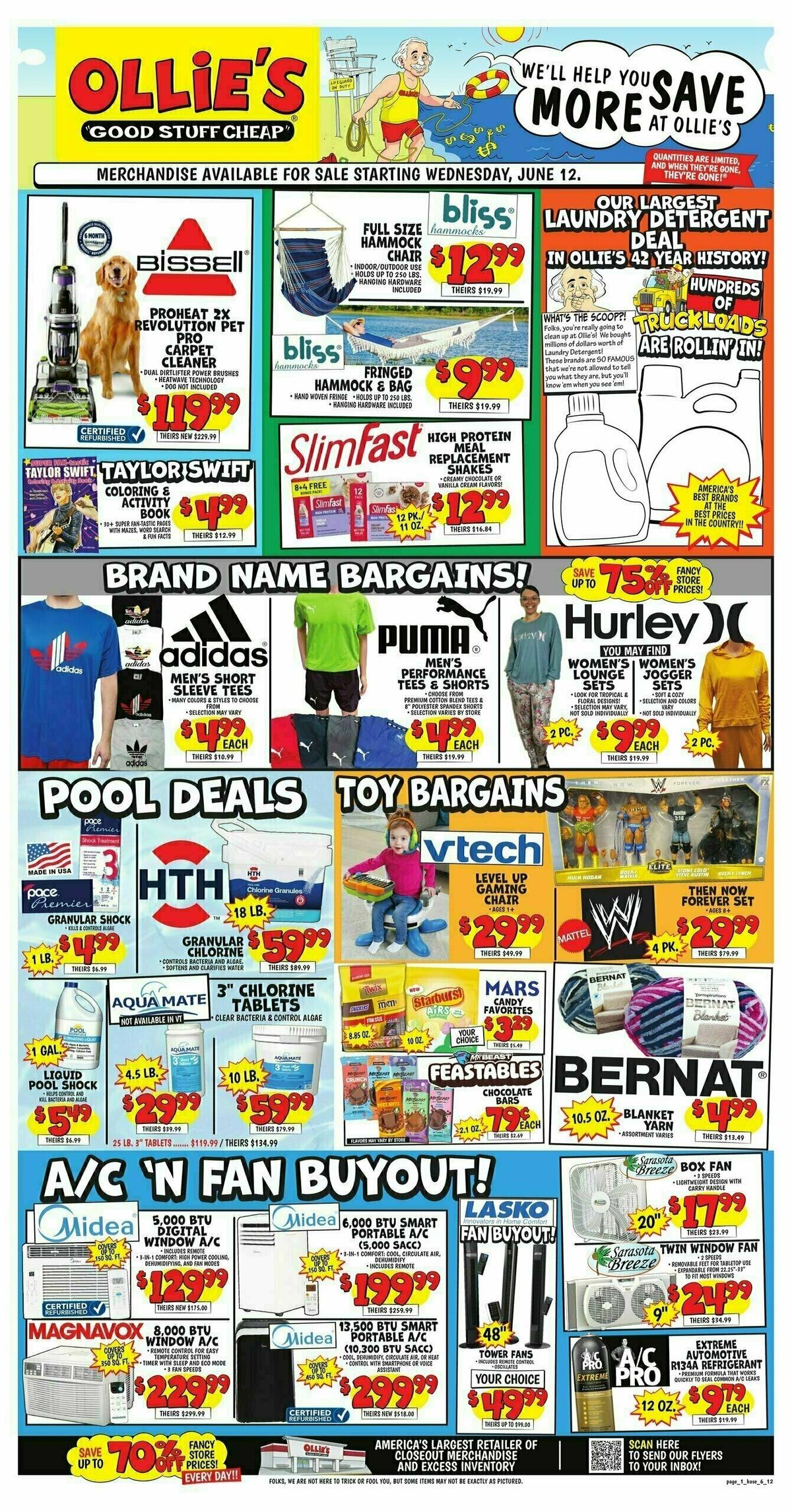 Ollie's Bargain Outlet Weekly Ad from June 12