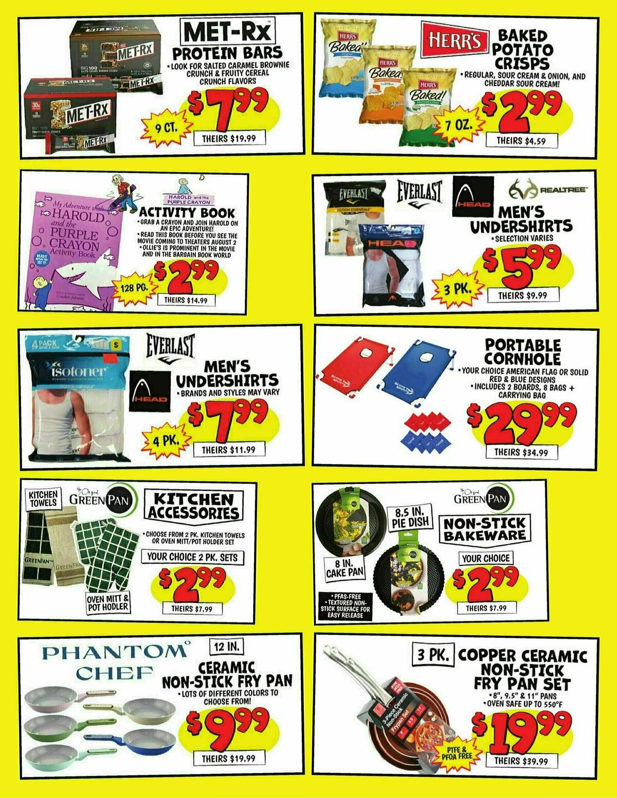 Ollie's Bargain Outlet Weekly Ad from August 1