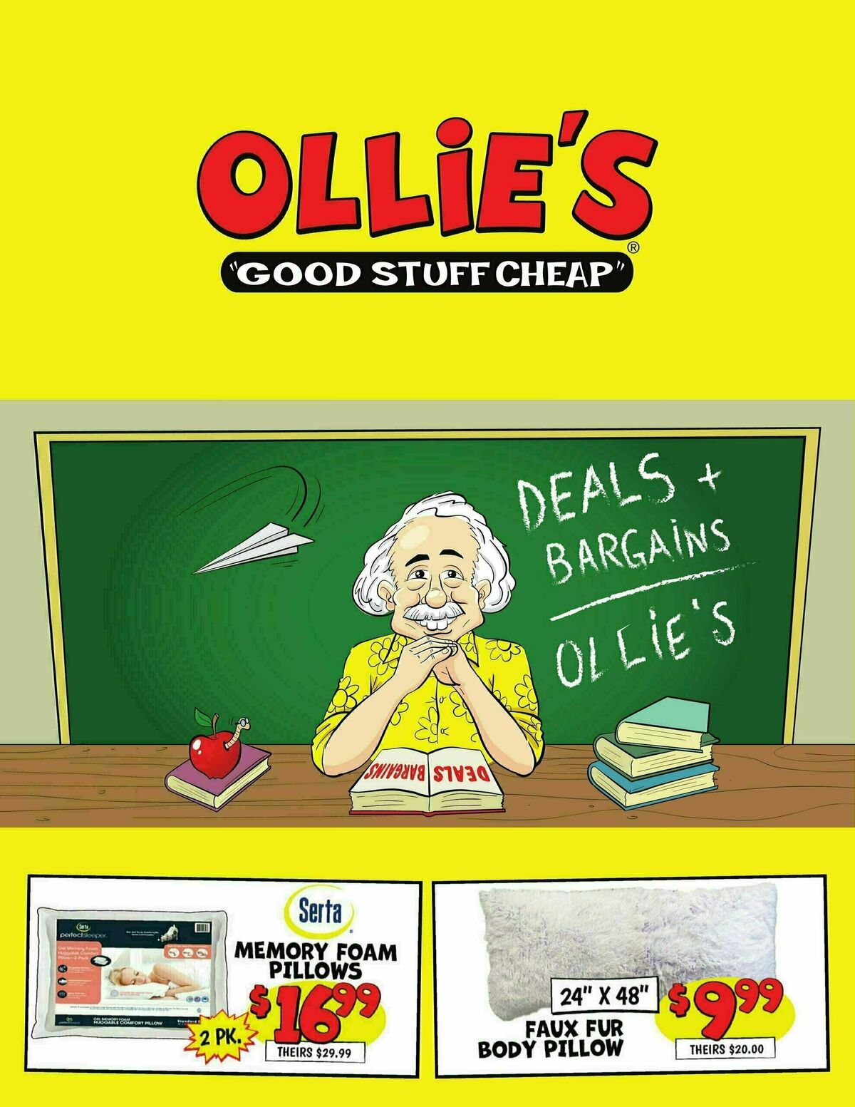 Ollie's Bargain Outlet Weekly Ad from August 9