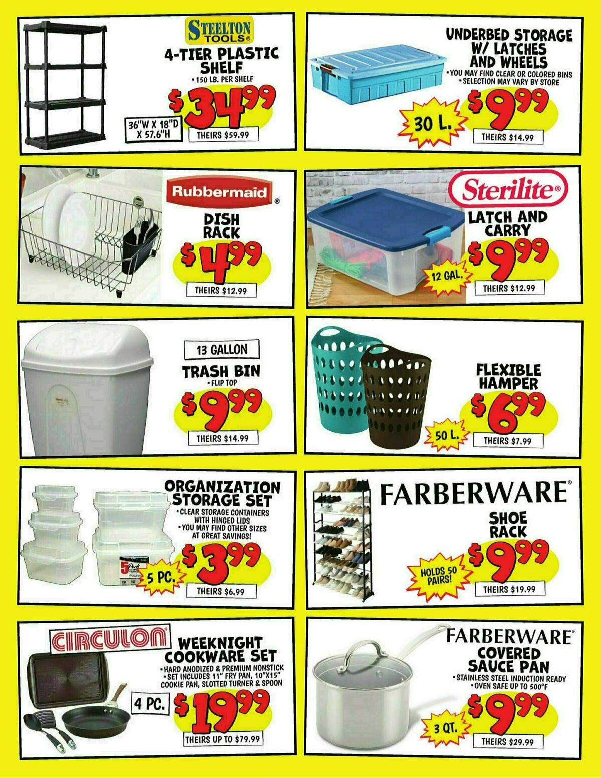 Ollie's Bargain Outlet Weekly Ad from August 9